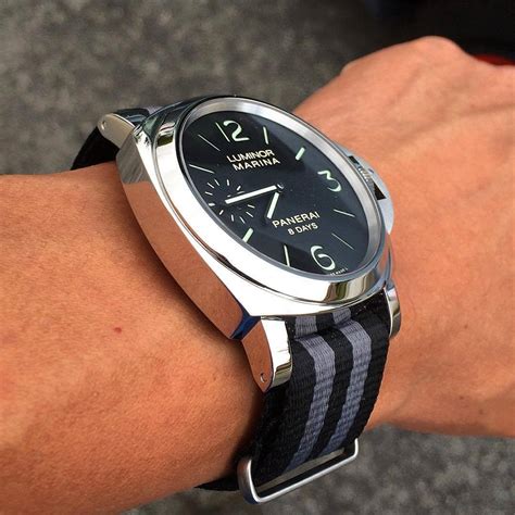 panerai 44mm strap|panerai nato straps.